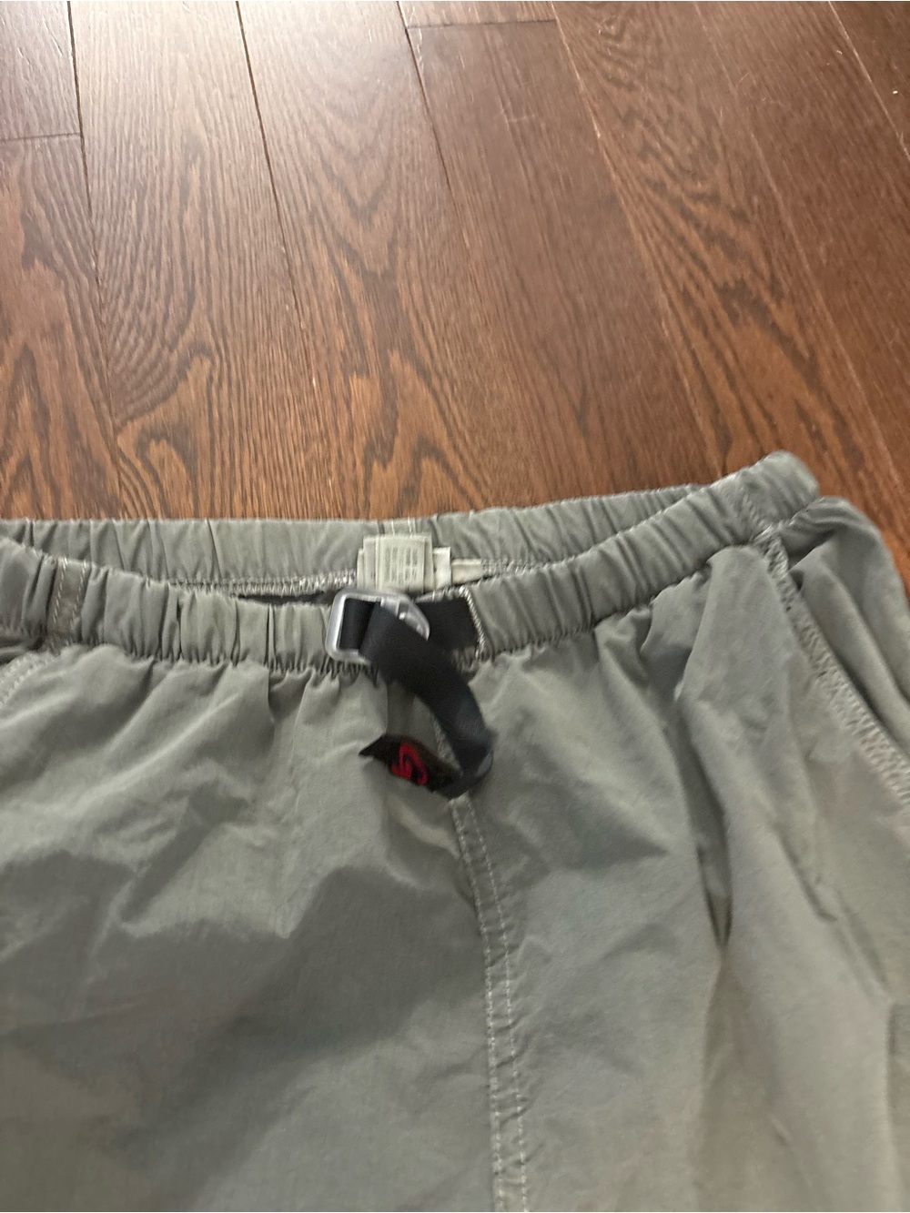 Women’s Olive Green Cargo Jogger Pants with Drawstring Waist - Picture 2 of 6